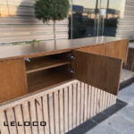 ميز tv چوب بلوط کد 0112