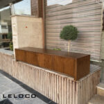ميز tv چوب بلوط کد 0112